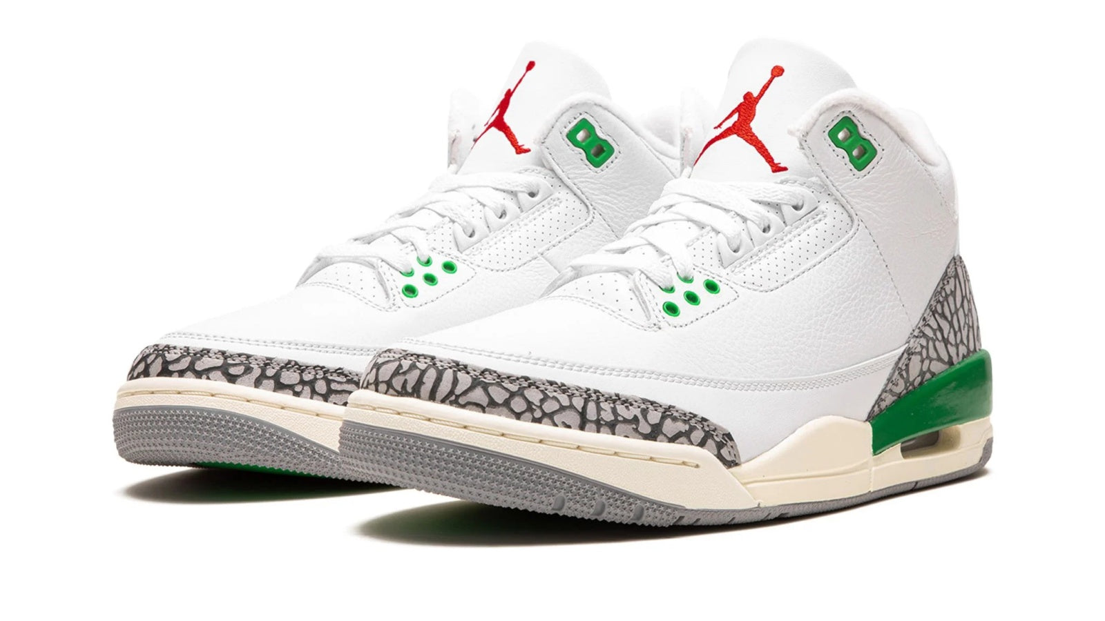 AIR JORDAN 3 WMNS "Lucky Green"