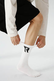 Letter R Printed Men Socks