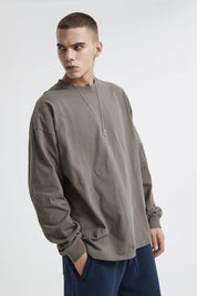 Washed Men Long Sleeve T-Shirt