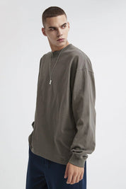 Washed Men Long Sleeve T-Shirt