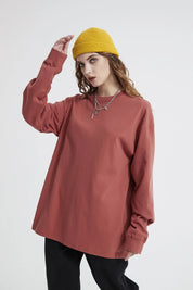 Washed Women Long Sleeve T-Shirt