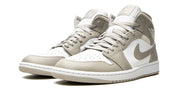 Air Jordan 1 Mid "Linen / College Grey"