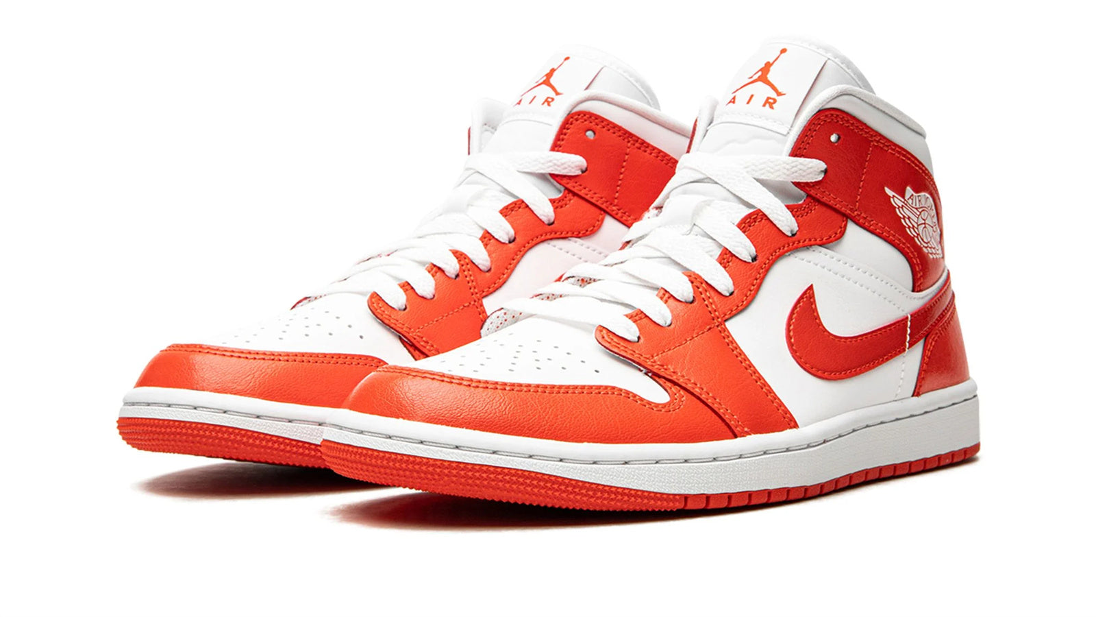 AIR JORDAN 1 MID WMNS "Habanero Red"