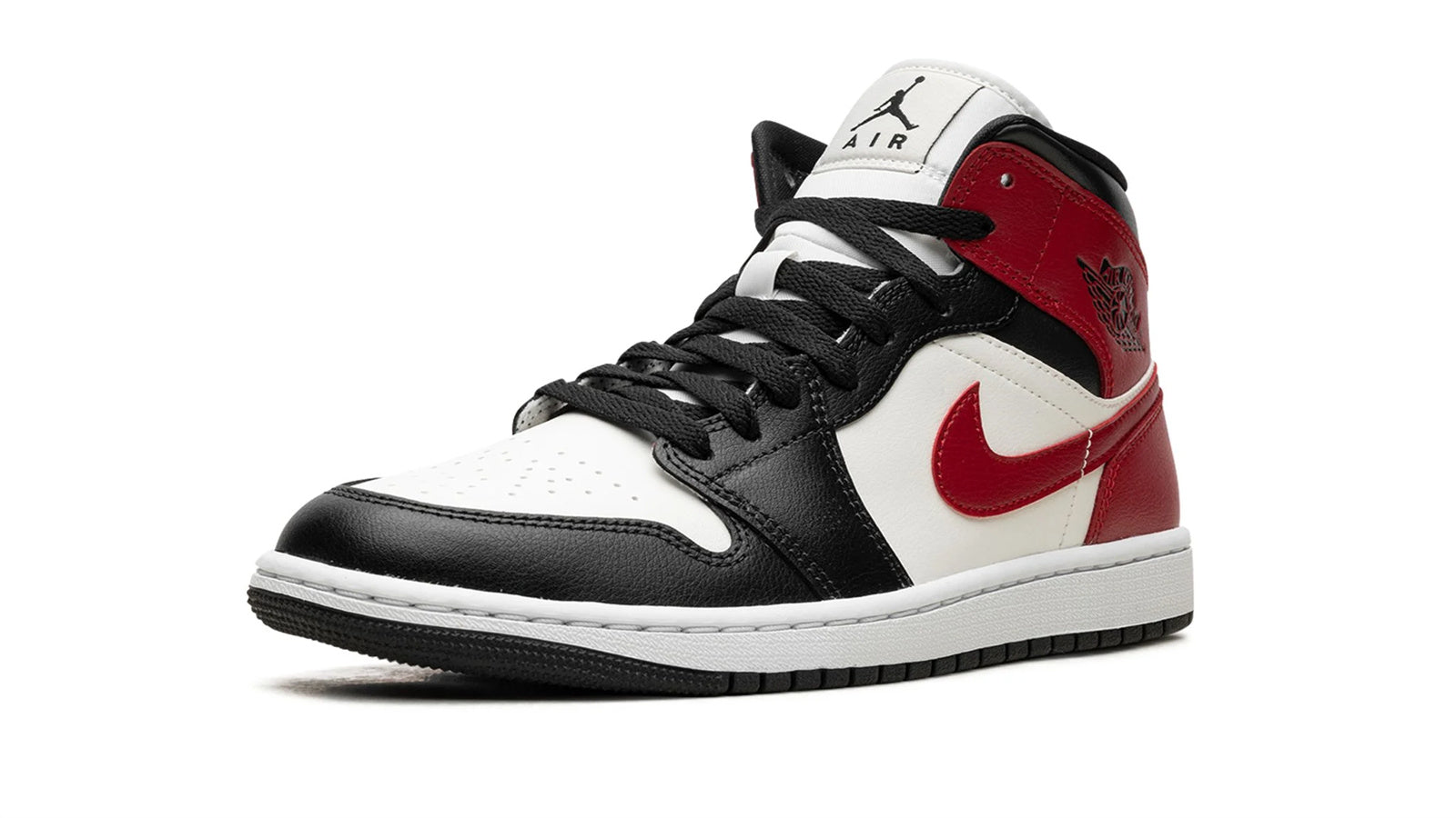 AIR JORDAN 1 MID WMNS "Black Toe"