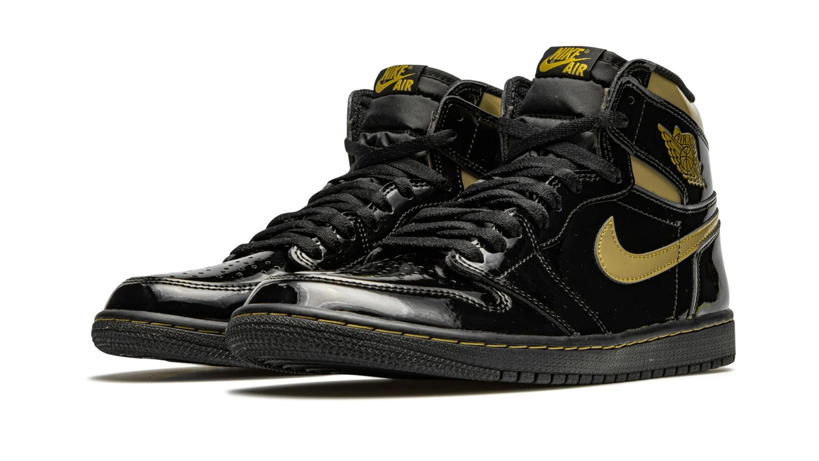 Air Jordan 1 Retro High OG "Black Metallic Gold"