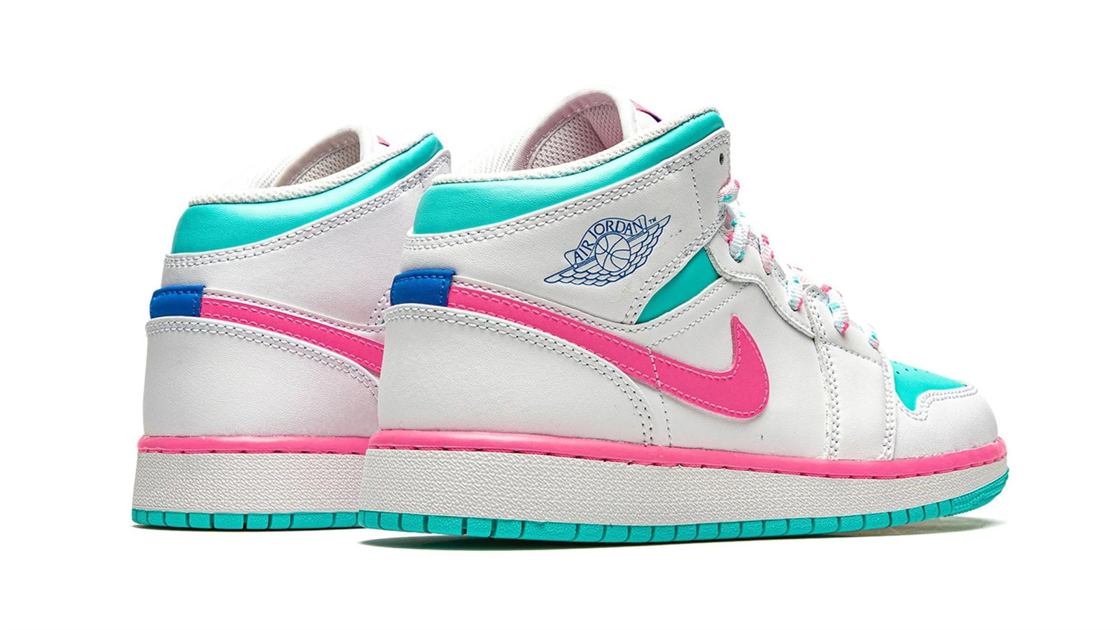 Air Jordan 1 Mid GS "Digital Pink"