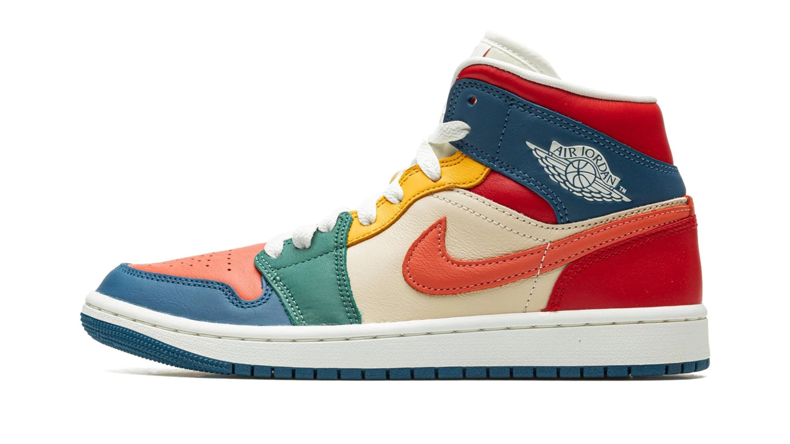 AIR JORDAN 1 MID SE WMNS "Multi-Color"