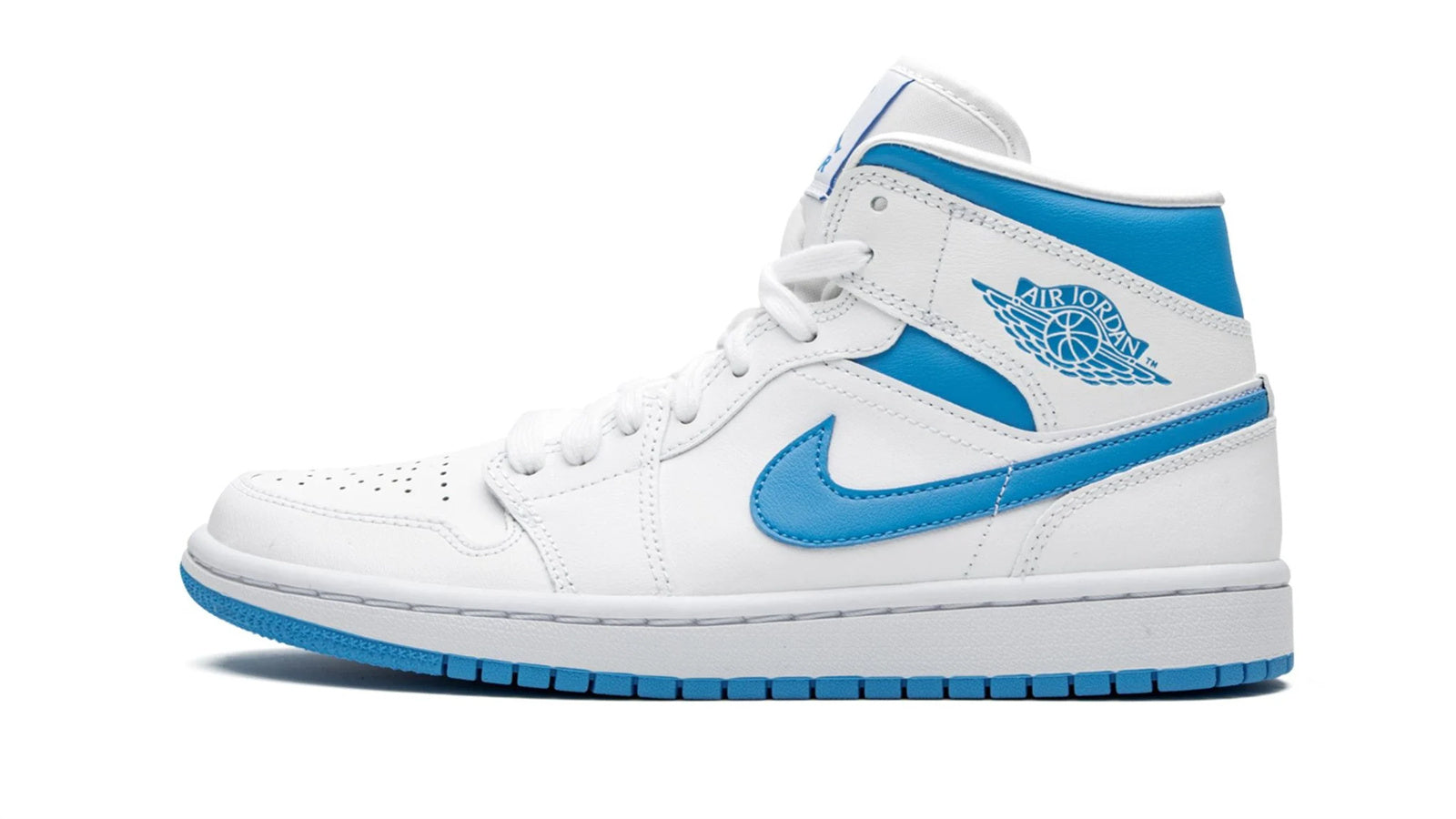 AIR JORDAN 1 MID WMNS "UNC"