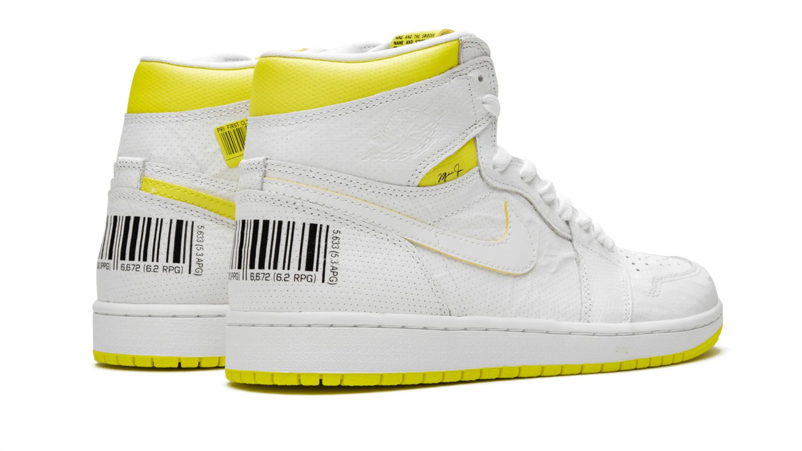 Air Jordan 1 "First Class Flight White"