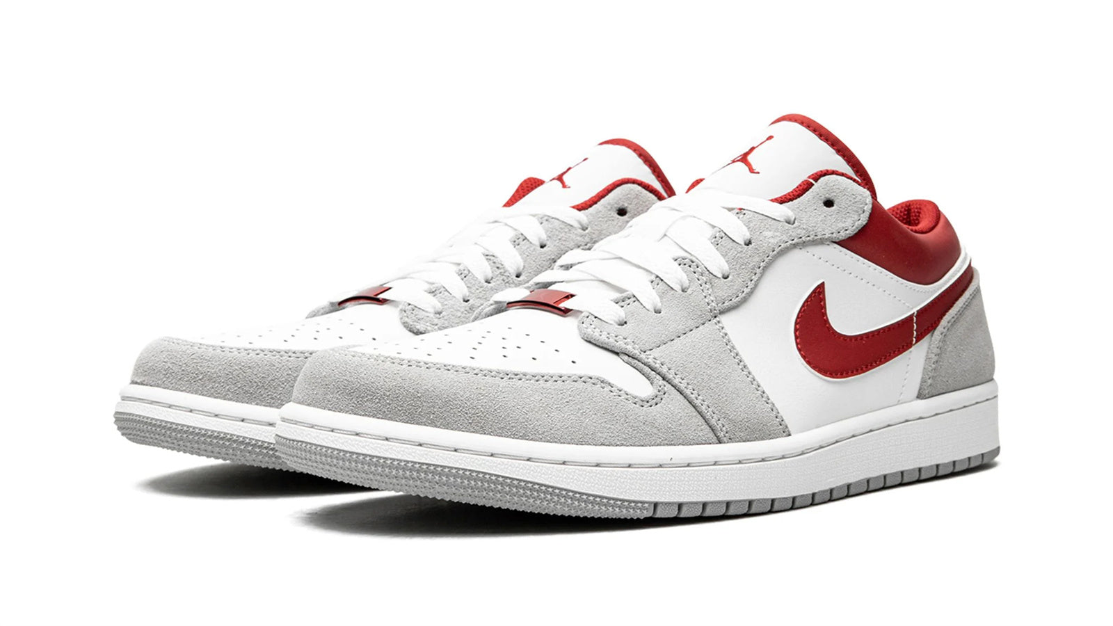 AIR JORDAN 1 LOW SE "White / Grey / Red"