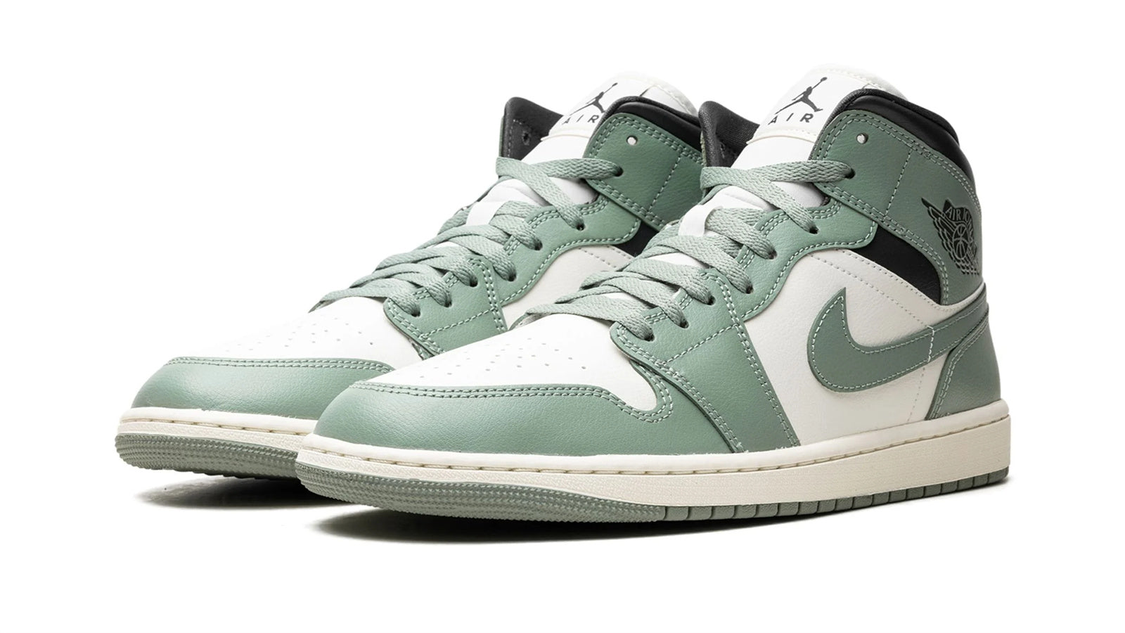 AIR JORDAN 1 MID WMNS "JADE SMOKE"