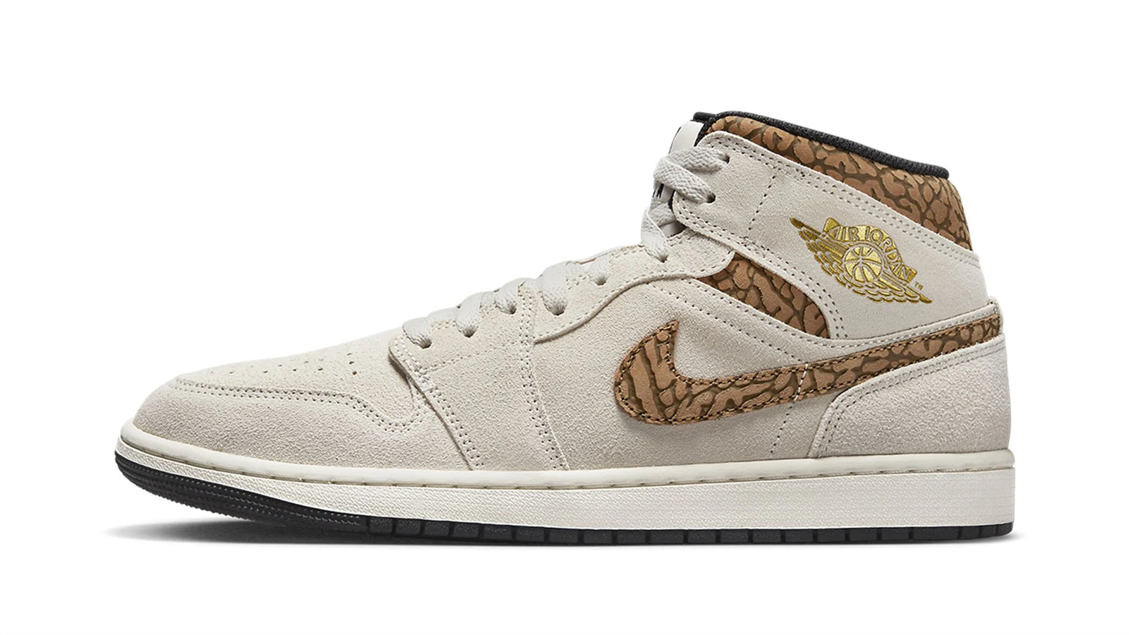 Air Jordan 1 Mid "Brown Elephant"