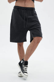 420G Loose Drawstring Track Men Shorts