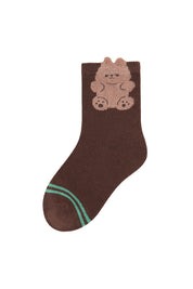 Polka Dot Bear Kids Socks