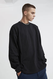 Washed Men Long Sleeve T-Shirt