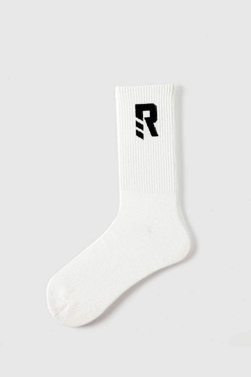 Letter R Printed Men Socks
