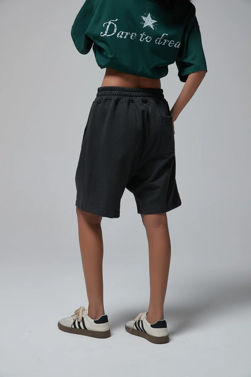 410G Loose Basic Women Shorts