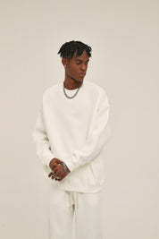 350G Fleece Men Long Sleeve Sweatshirt