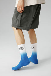 Gradient Print Men Socks