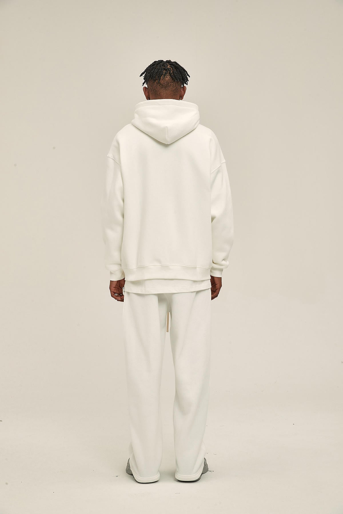 350G Fleece Zip Men Hoodie