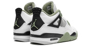 AIR JORDAN 4 RETRO WMNS "Seafoam / Oil Green"