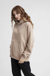 Solid Color Basic Women Hoodie