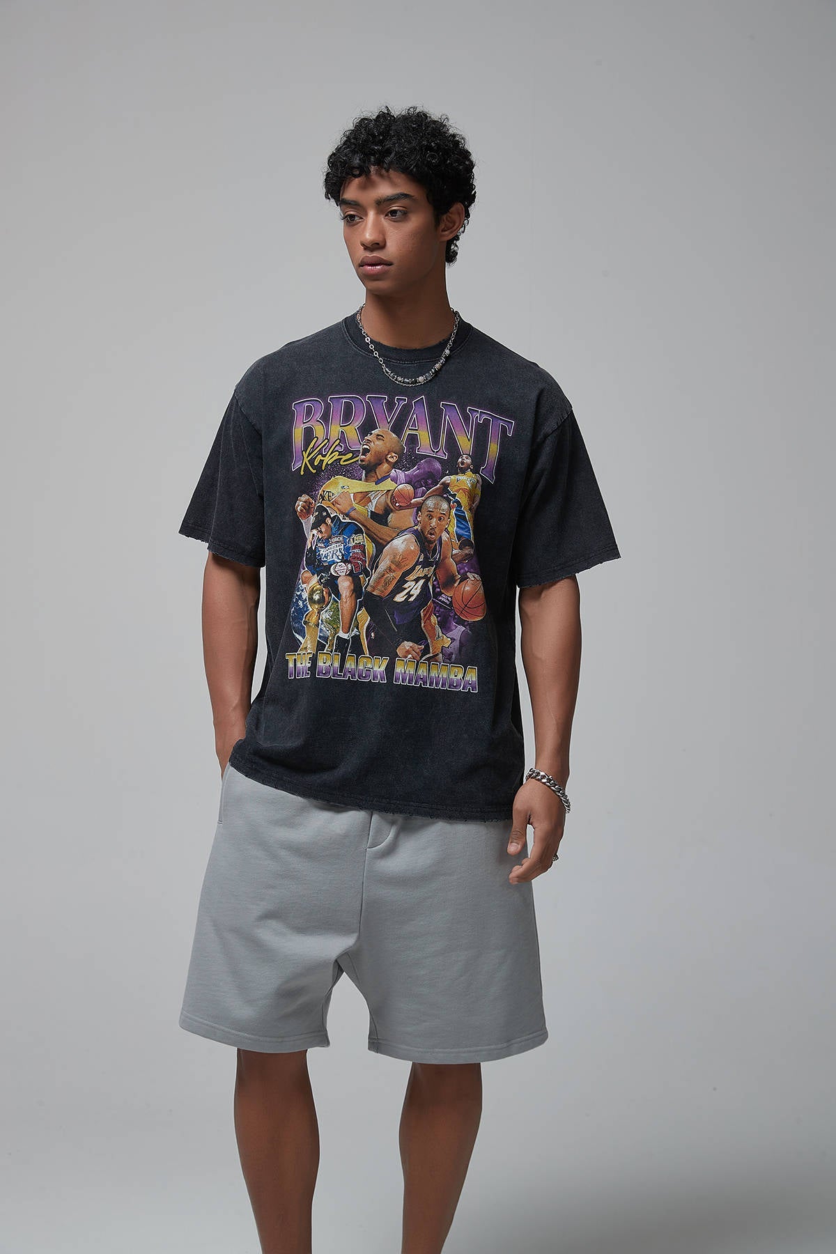 Kobe Bryant Print Men T-Shirt