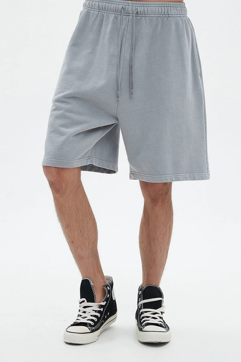 420G Loose Drawstring Track Men Shorts