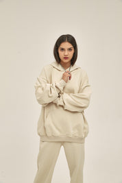 350G Loose Sports Women Hoodie