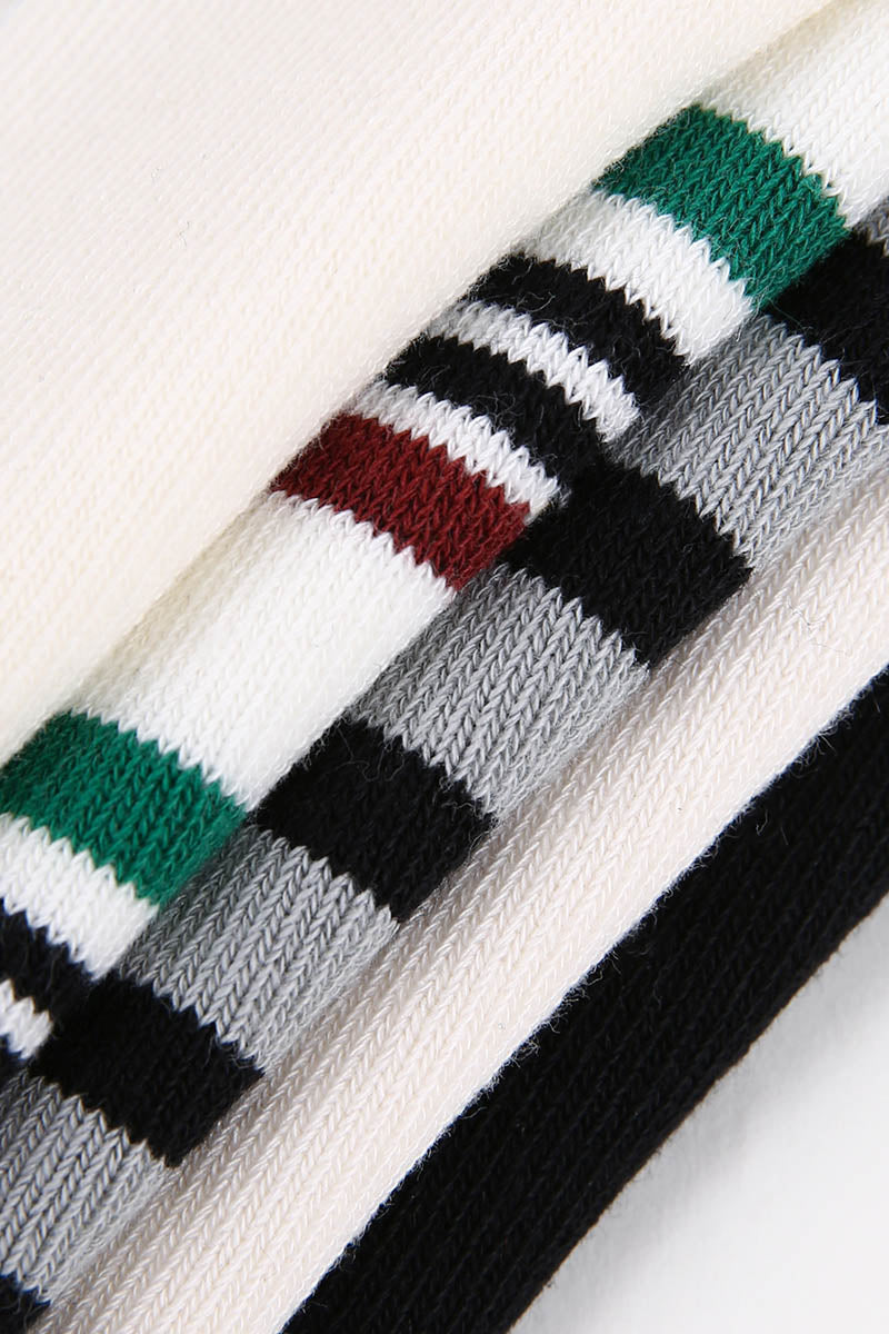 Striped Puppy Kids Socks