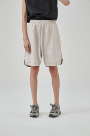 Loose Drawstring Track Men Shorts