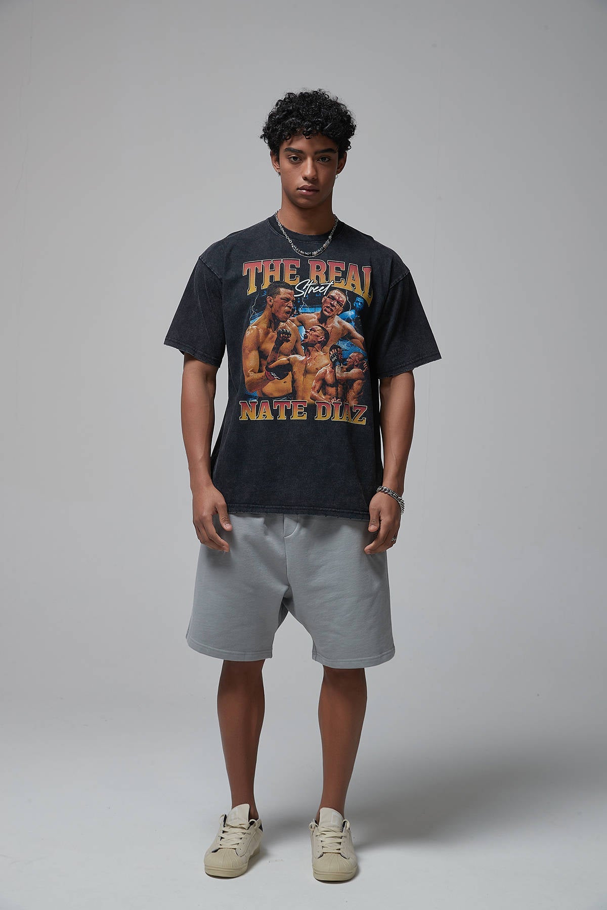Nate Diaz Print Men T-Shirt