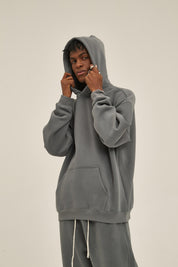 350G Loose Fleece Men Hoodie