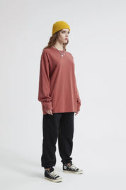 Washed Women Long Sleeve T-Shirt