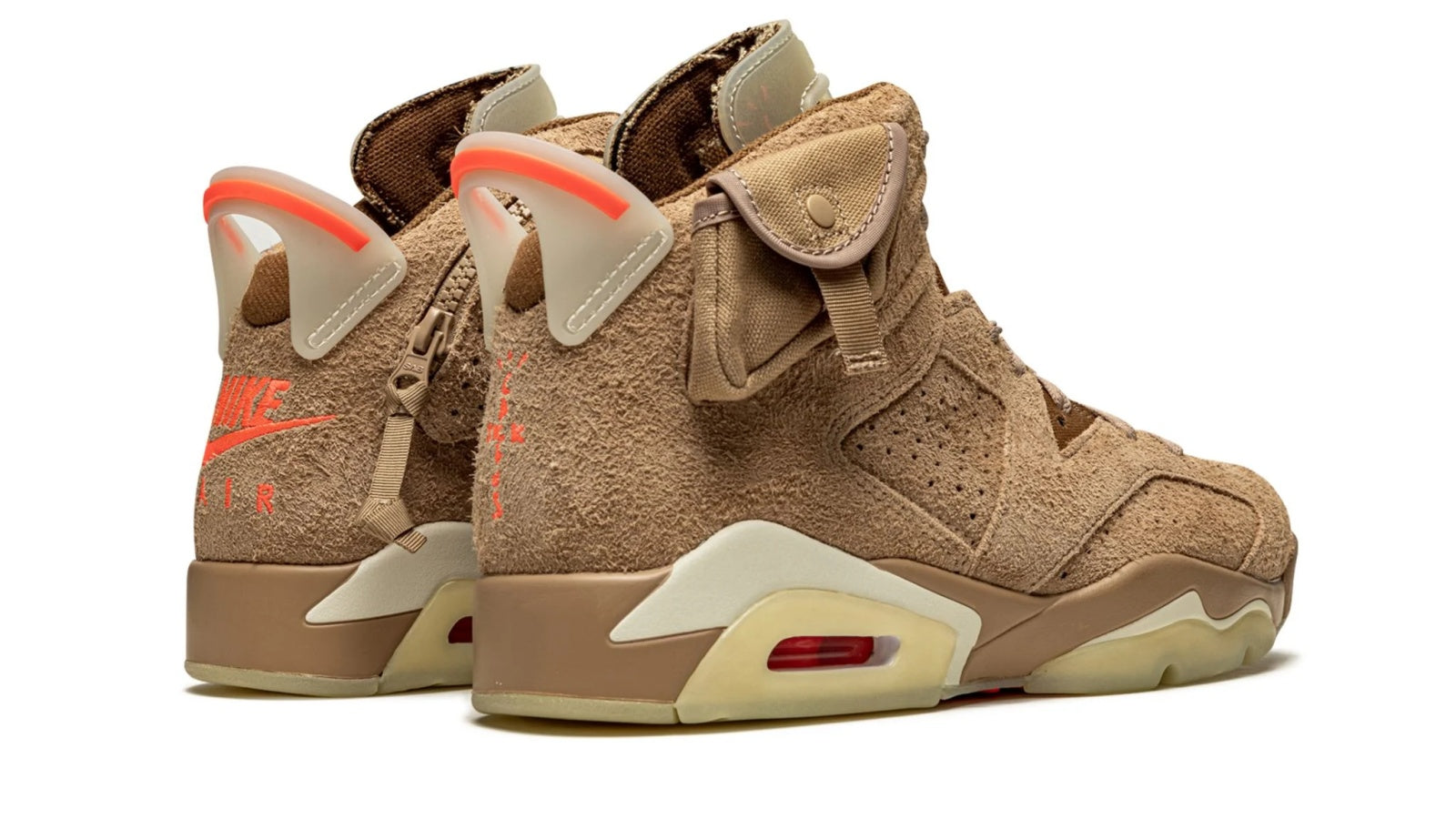 Air Jordan 6 Retro Sample "Travis Scott - British Khaki"