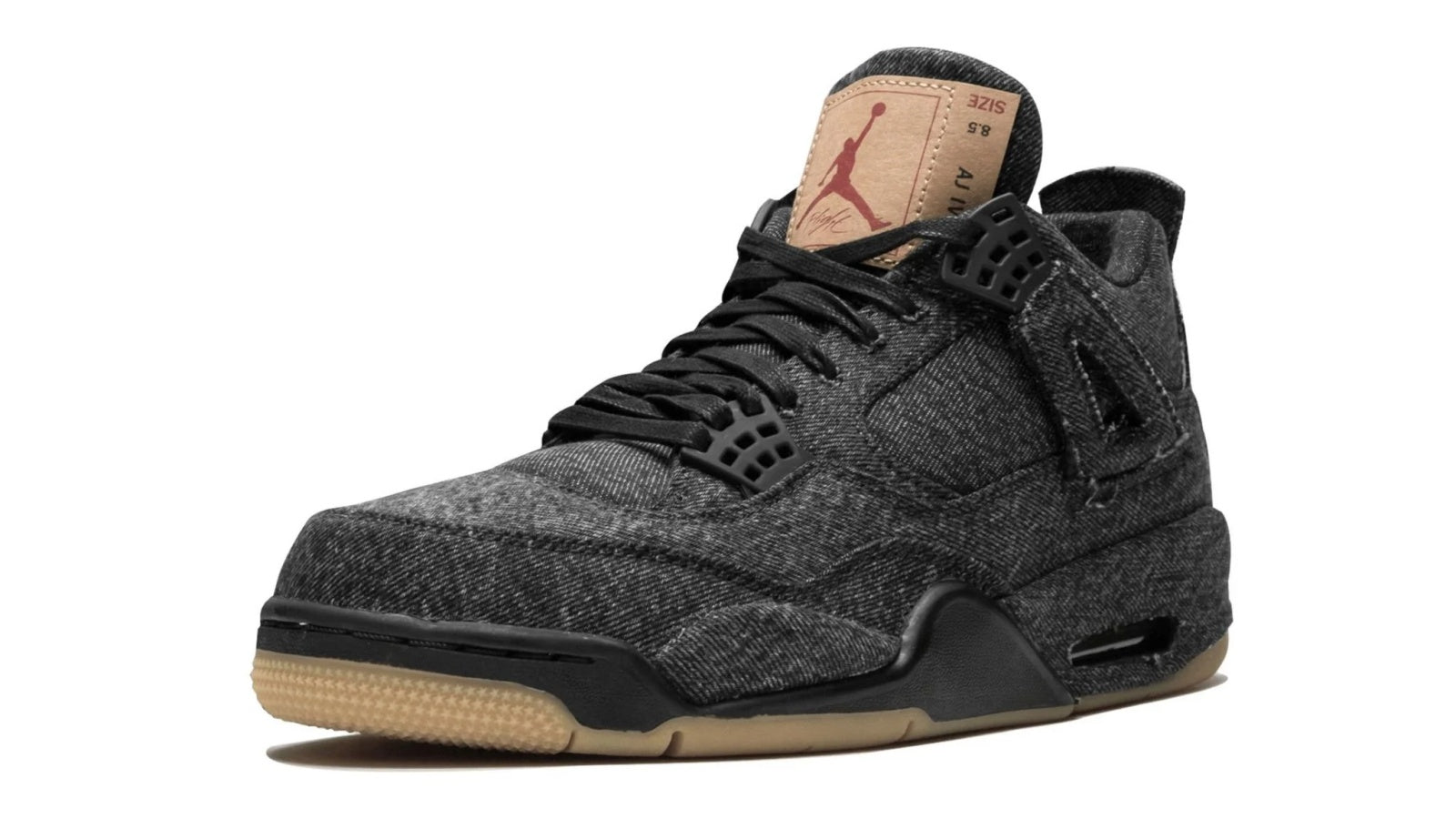 Air Jordan 4 Retro Levis NRG "Black Levis"