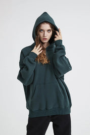 Solid Color Basic Women Hoodie