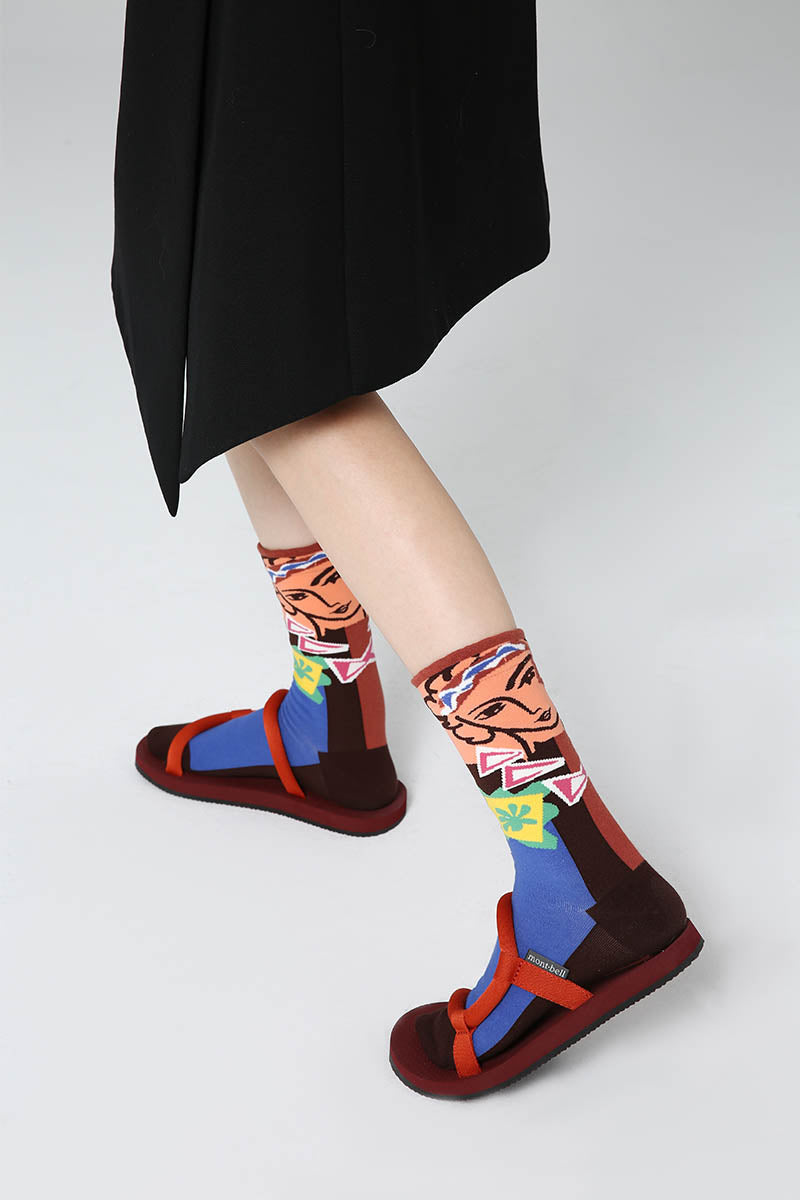 Abstract Character Women Socks