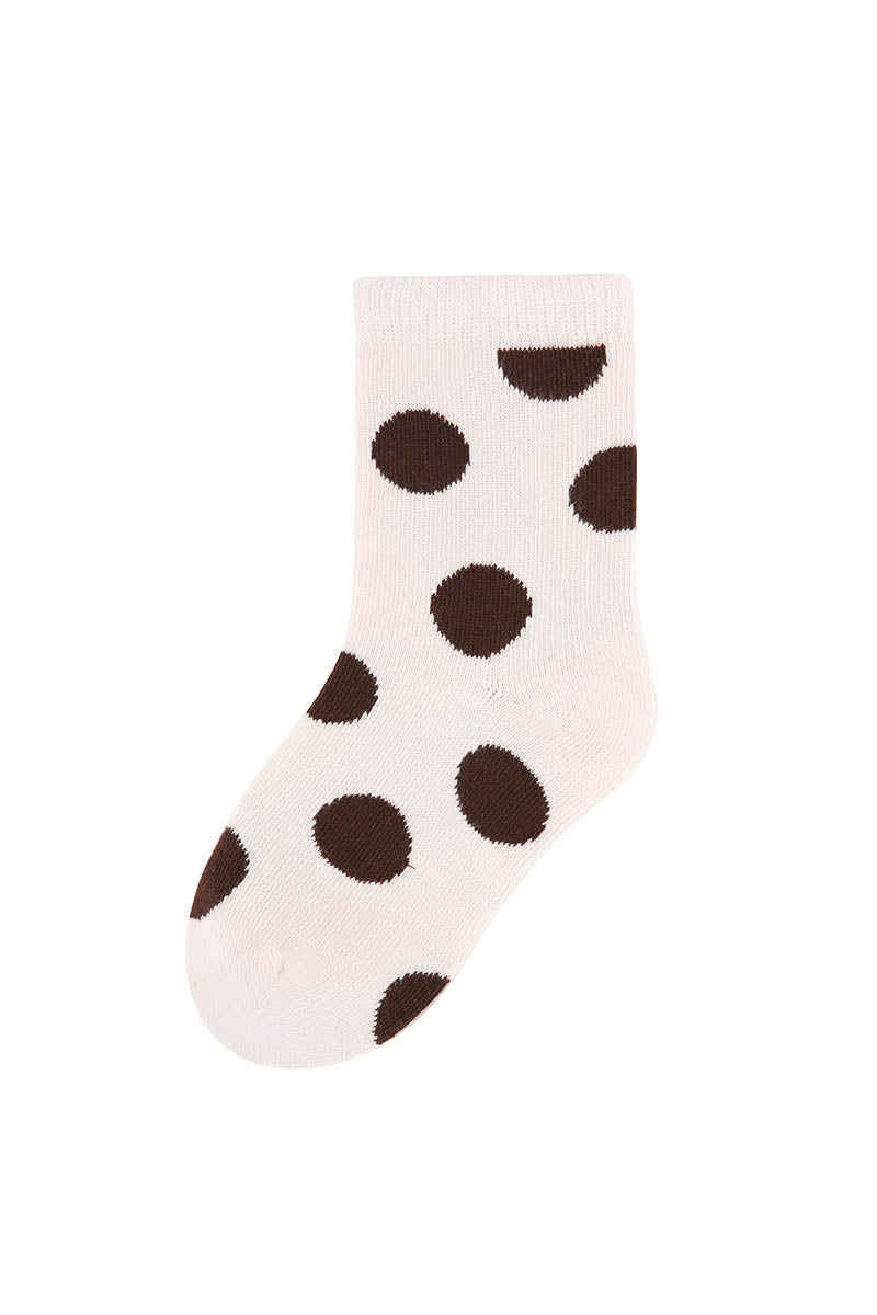 Polka Dot Bear Kids Socks