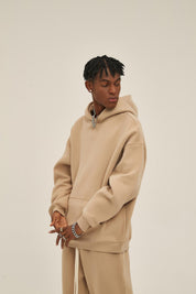 350G Loose Fleece Men Hoodie