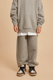 365G Fleece Solid Color Sweatpants