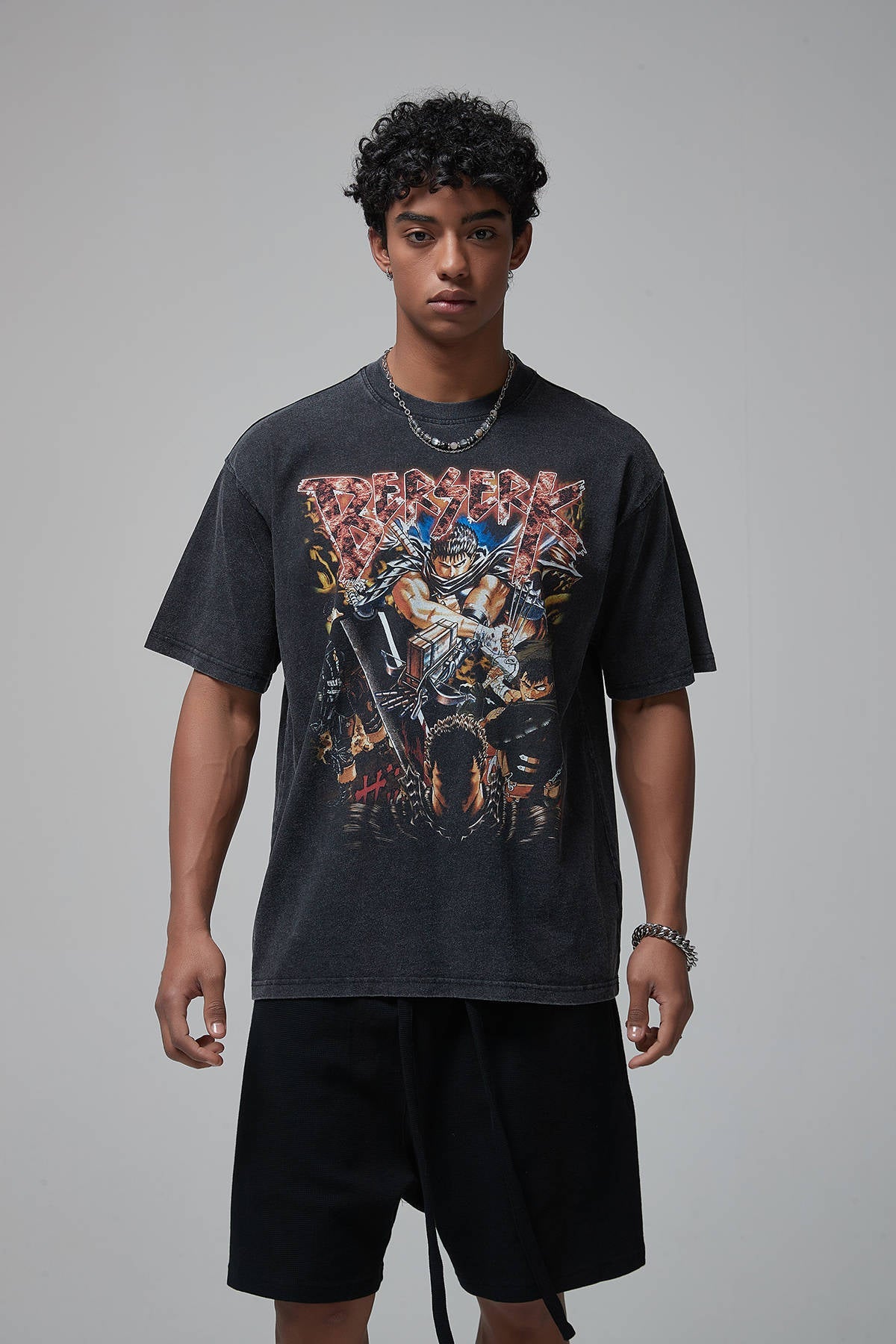 Berserk Vintage Print Men T-Shirt