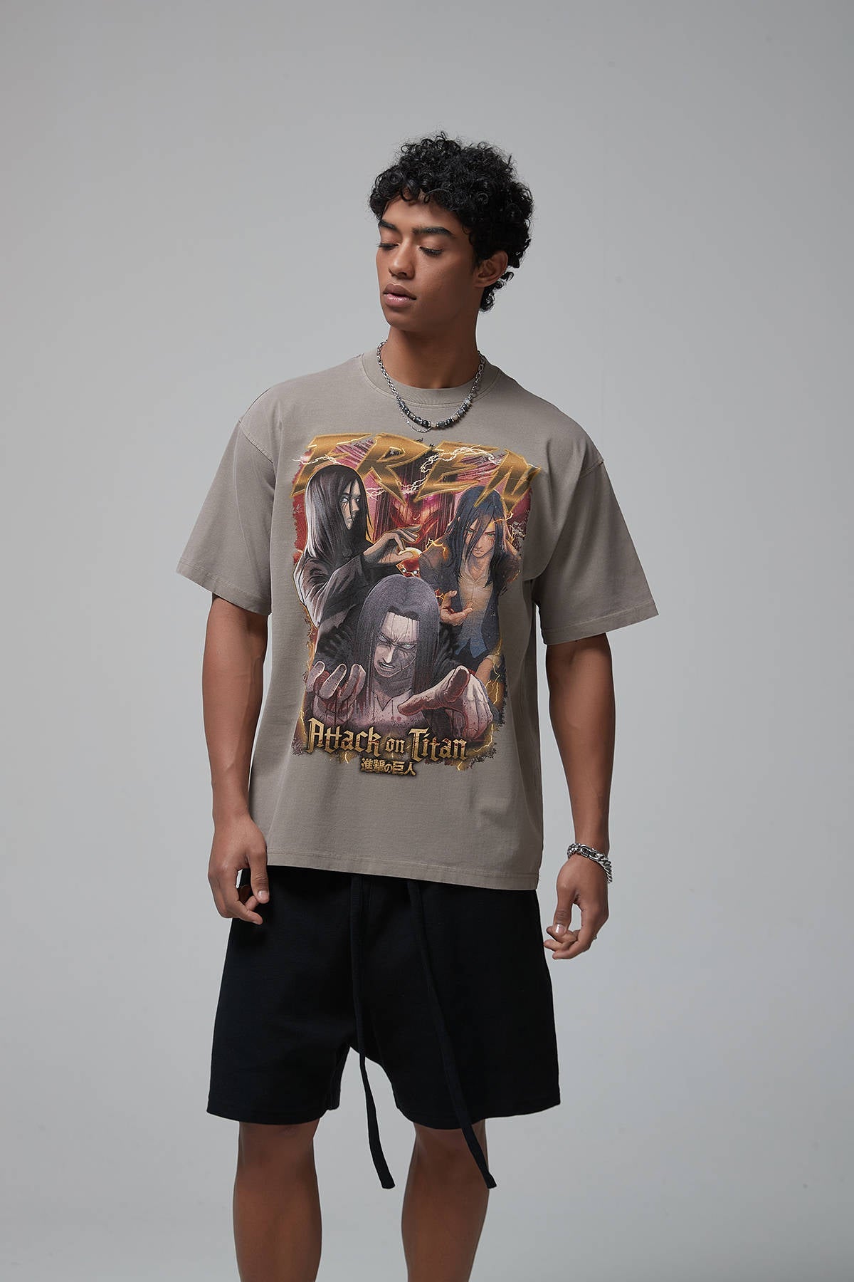 Attack On Titan Print Men T-Shirt